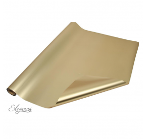Satin Luxe Eleganza Gift Wrap Satin Vintage Gold 10m
