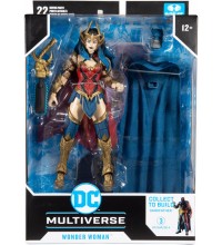 DC BUILD-A 7IN FIGURES WV4 - DEATH METAL - WONDER WOMAN