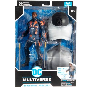 DC BUILD-A FIGURE WV5 - SUICIDE SQUAD - BLOODSPORT