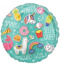 18 INCH SELFIE CELEBRATION FOIL BALLOONS