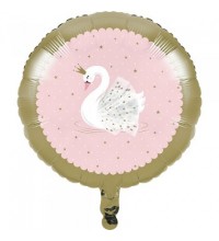 18 INCH STYLISH SWAN PARTY FOIL BALLOONS
