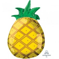 18 INCH TOTALLY TROPICAL PINEAPPLE SHAPE BALLOONS