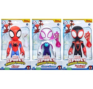 SPIDEY AMAZING SUPERSIZED FIGURE ASST