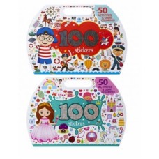23x33cm DIE CUT ACTIVITY BOOK WITH HANDLE AND STICKERS