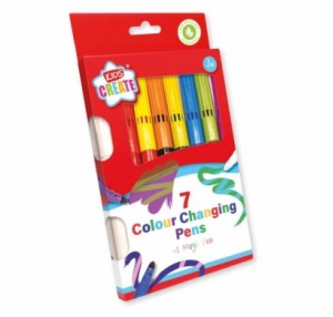 7 COLOUR CHANGING MARKERS