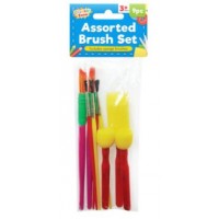 ASSORTED PAINT BRUSHES