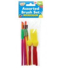 ASSORTED PAINT BRUSHES