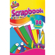 Artbox Multi Coloured Scrap Book 24 Sheets