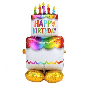BIRTHDAY CAKE AIRLOONZ