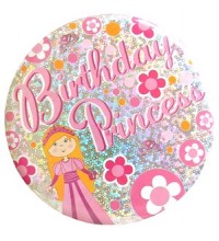 Birthday Princess Big Badge