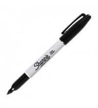 Black Fine Line Sharpie Marker Pen