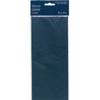 Navy Blue Tissue Paper 5 sheets