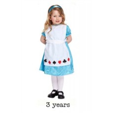 Child Alice Book Day Fancy Dress Costume - Toddler