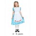 Child Alice Book Day Fancy Dress Costume 4 - 6 yrs