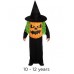 Child Halloween Jumbo Pumpkin Fancy Dress Costume 10 - 12 yrs