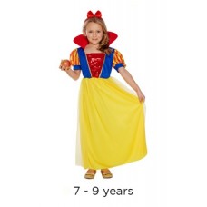 Child Snow Girl Book Day Fancy Dress Costume 7 - 9 yrs