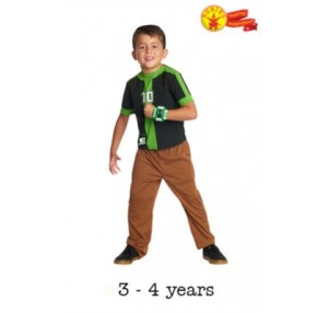 Children's Ben 10 Omniverse Fancy Dress Costume 3- 4 yrs
