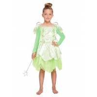 Children's Green Fairy Fancy Dress Costume Ages 4 - 9 yrs