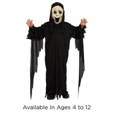 Children's Halloween Demon Ghost Fancy Dress Costume