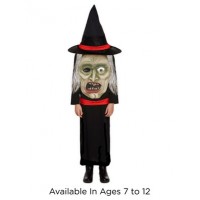 Children's Halloween Jumbo Witch Fancy Dress Costume