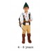 Children's Hunter Robin Hood Book Day Fancy Dress Costume 4 - 6 yrs