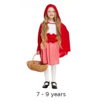 Children's Riding Hood Book Day Fancy Dress Costume 7 - 9 yrs