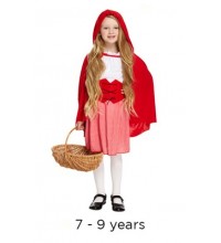 Children's Riding Hood Book Day Fancy Dress Costume 7 - 9 yrs