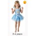 Cinderella Ballerina Fancy Dress Costume - Small