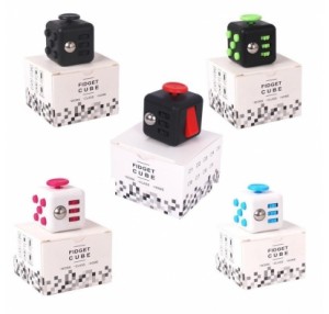 FINGER FIDGET CUBE SENSORY FIDGET TOY IN BOX