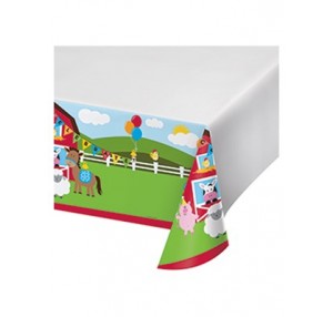 Farmhouse Fun Plastic Tablecover