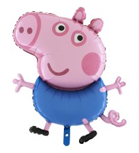 George Pig 37 inch Jumbo Foil Balloon (Loose)