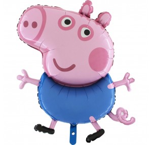 George Pig 37 inch Jumbo Foil Balloon (Loose)