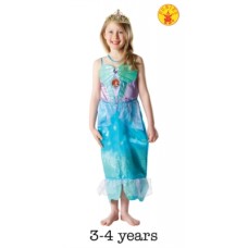 Glitter Disney Ariel Costume and Tiara - Small