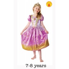 Glitter Disney Princess Rapunzel Costume and Tiara - Large