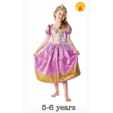 Glitter Disney Princess Rapunzel Costume and Tiara - Medium