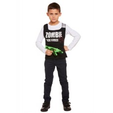 Halloween Zombie Task Force Vest Fancy Dress Costume