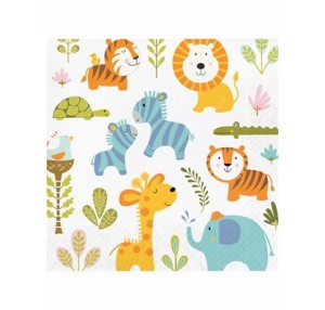 Happy Jungle Luncheon Napkins 16pk