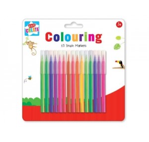 Kids Create Activity Play 15 Brush Markers