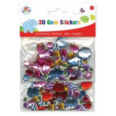 Kids Create Activity Play 3d Sticker Gems