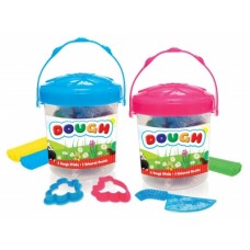 Kids Create Activity Play 8 Coloured Dough Sticks In Tub