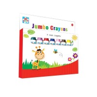 Kids Create Activity Play 8 Pack Jumbo Crayons