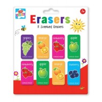 Kids Create Activity Play 8 Scented Erasers