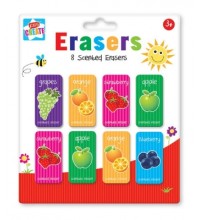 Kids Create Activity Play 8 Scented Erasers