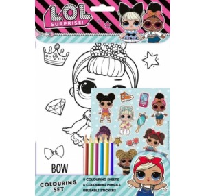 LOL Surprise Colouring Set