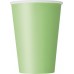 Lime Green 12oz Large Paper Cups 10pk