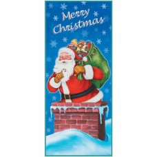 Merry Christmas Santa Door Banner