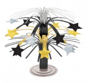 Metallic Star Mini Cascade Centrepiece