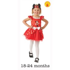 Minnie Mouse Red Ballerina Dress and Headband - Infant