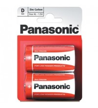 Panasonic D Batteries 2pk