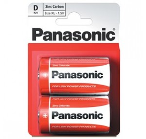 Panasonic D Batteries 2pk